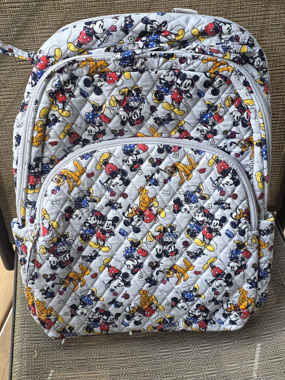 Vera Bradley Mickey & Friends Quilted Backpack-NWT